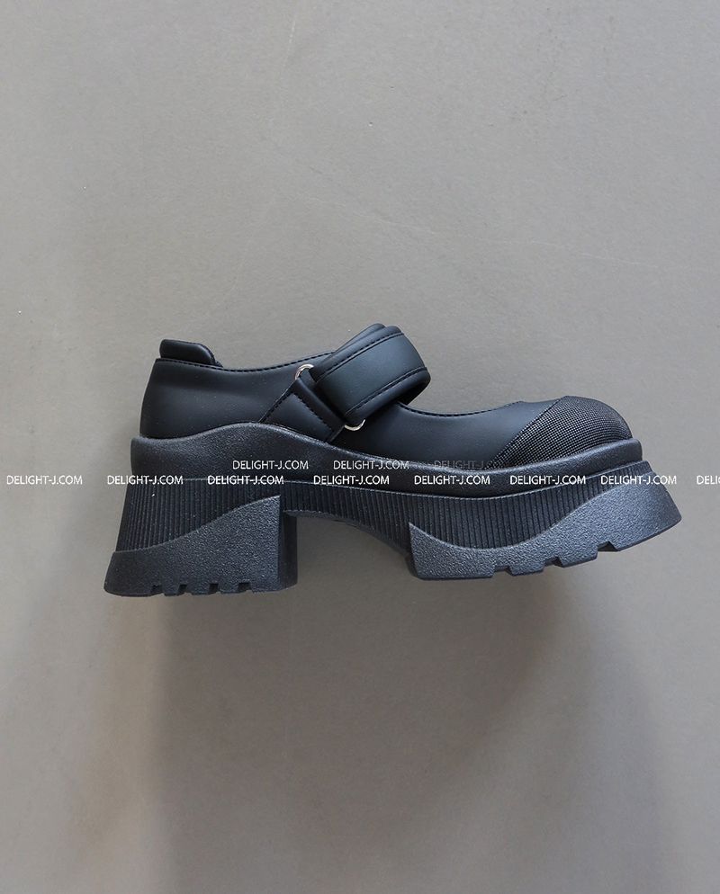 Velcro hooves pump loafers