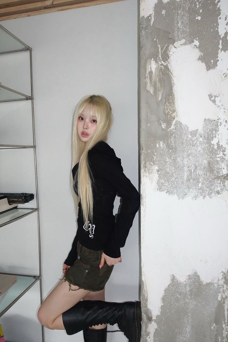 chrome lettering hoodie