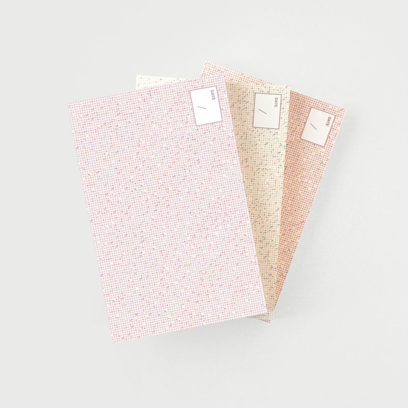 oab tweed memo2 set / 3 pieces