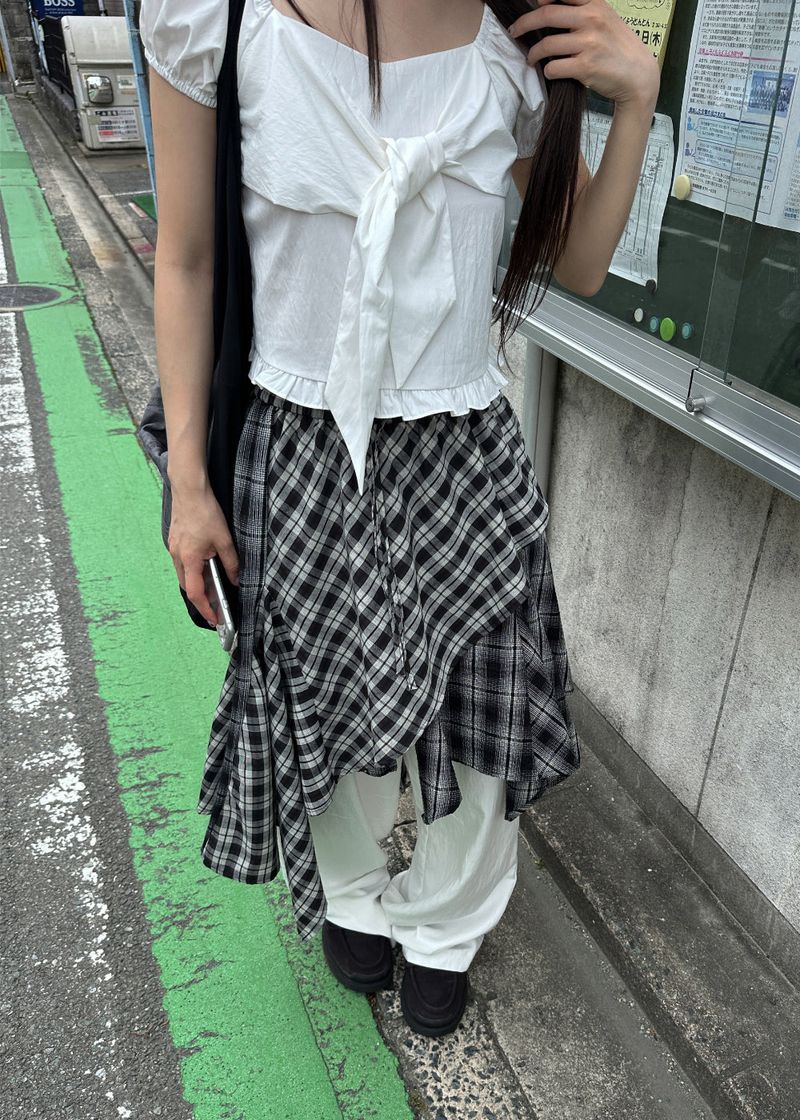 FLOATING RIBBON BLOUSE