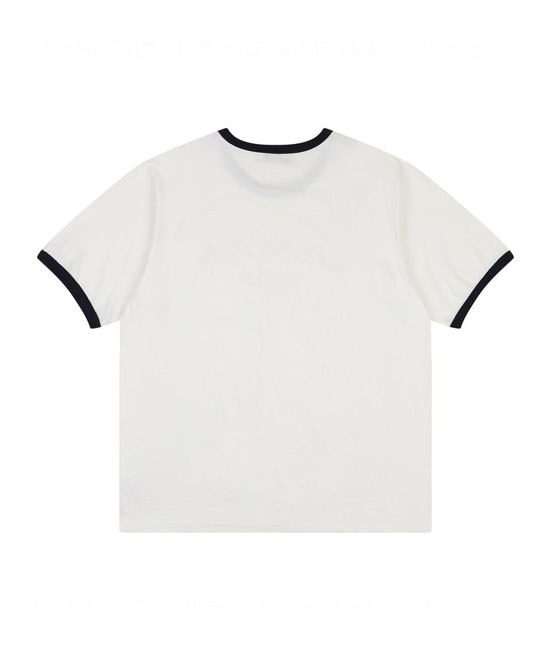 genova ringer t-shirts navy