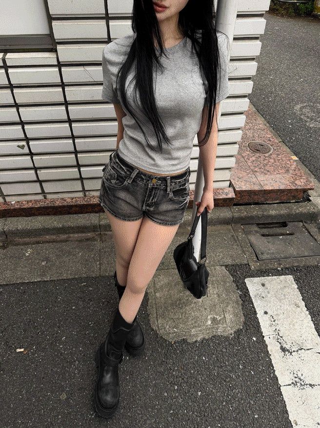 hatsukoshi（ハツコシ）の「Vintage Washing Denim Shorts（Pants）」