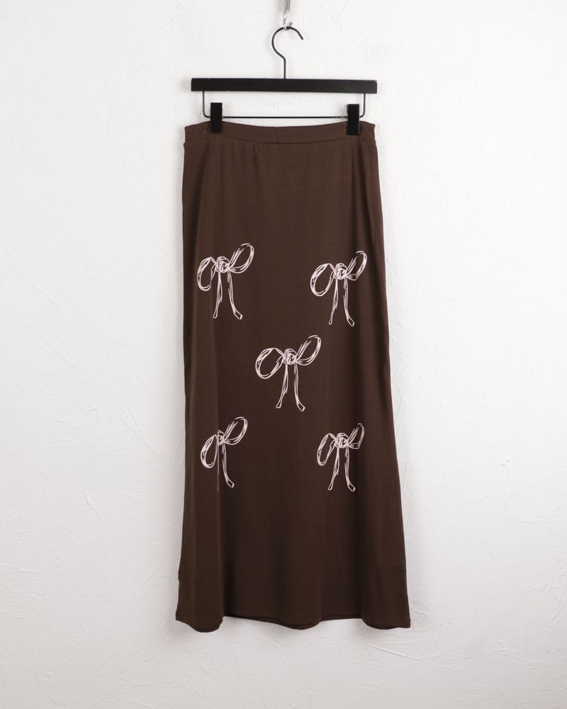 Tibur Ribbon Ballet Core Training Long Skirt
