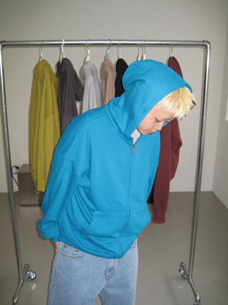 Mokey（モーキー）の「Color Daily Standard Zip-Up Hoodie (8c)（Tops）」
