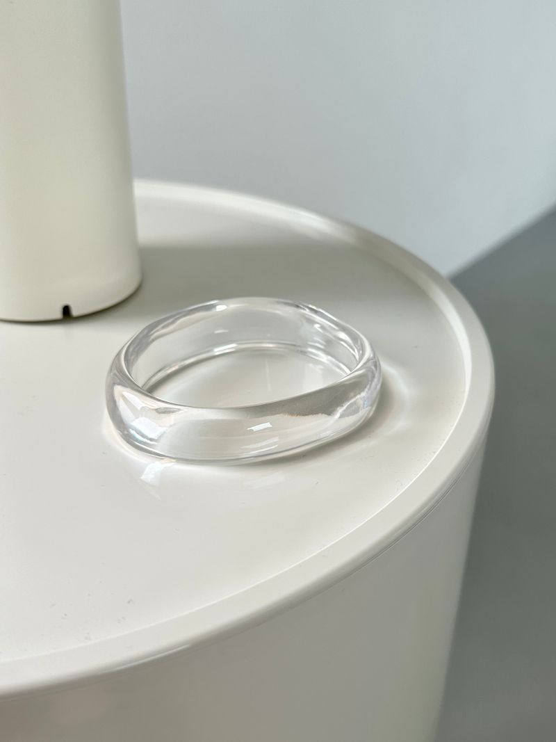 clear formica bangle