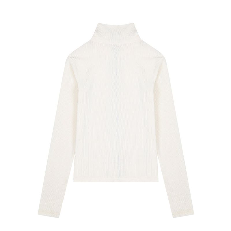 HIBI FULL ZIP-UP (WHITE)