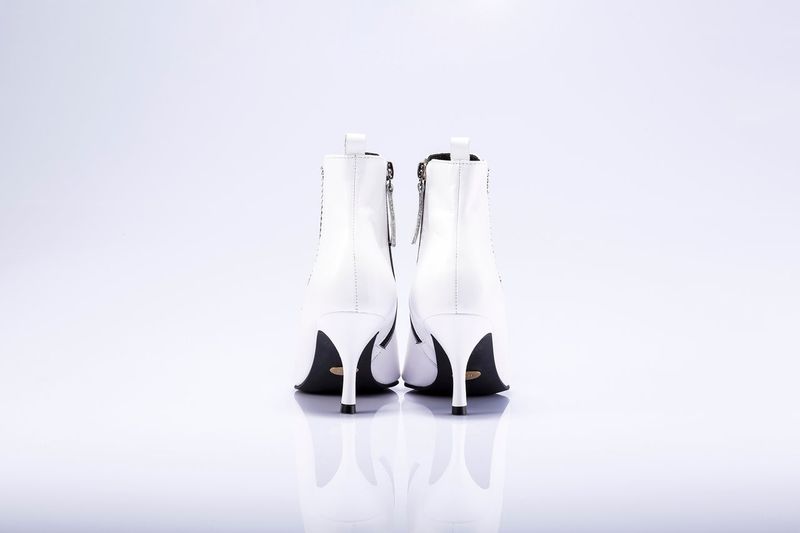 Marble Boots_White