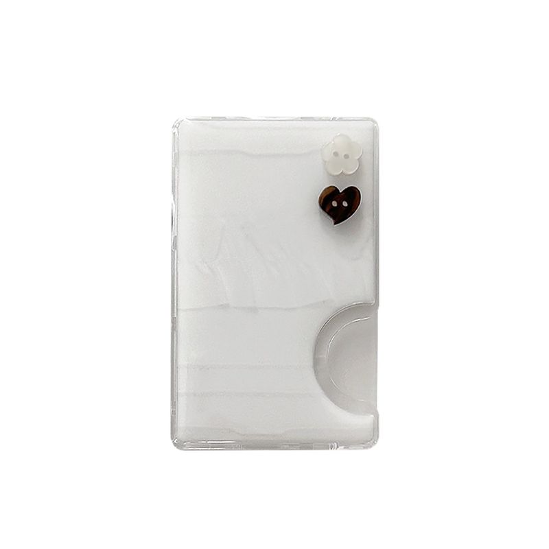 LOVD（ラブド）の「[MADE]ヴィンテージ ボタン フリル カード ポケット (epoxy)（スマホグッズ/小物）」