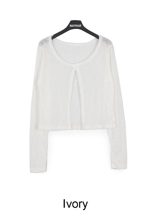 Loen Two-Button Summer Cardigan