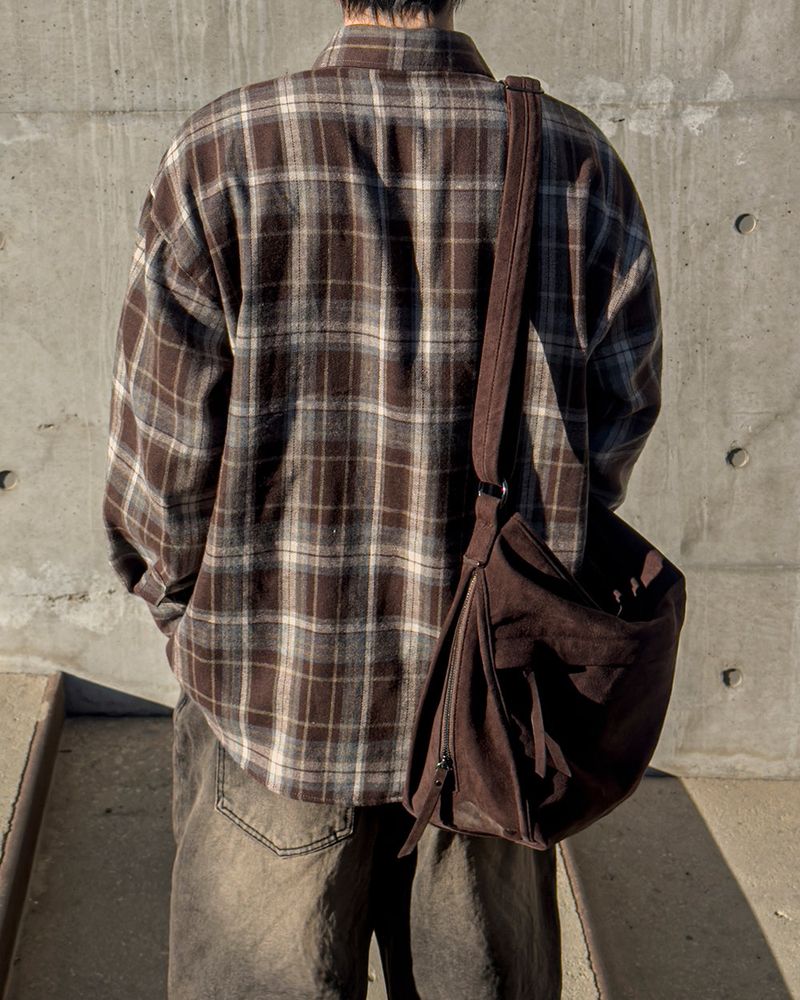 Antique Oversized Check Shirt