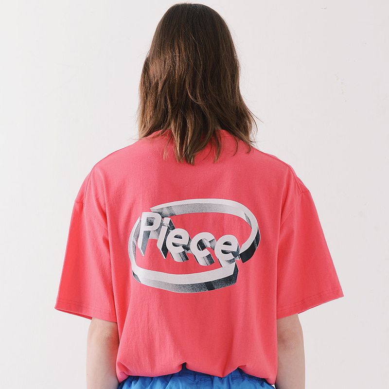 PIECE 3D LOGO TSHIRTS (4COLORS)