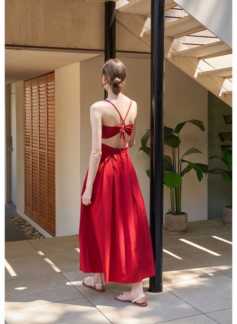 Eloise Dress Red