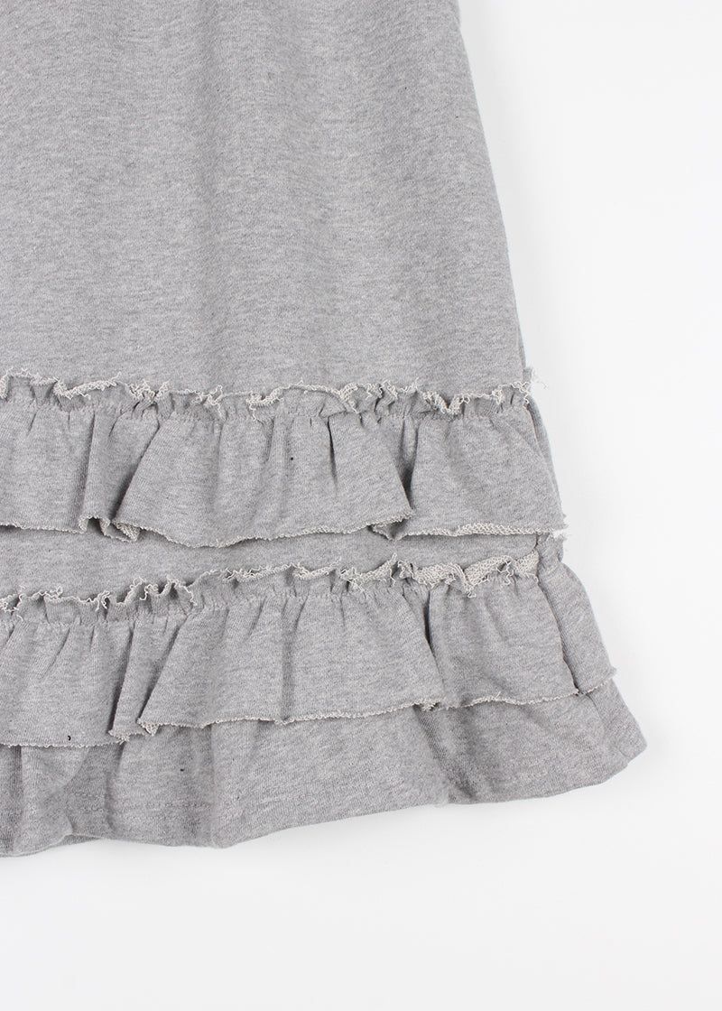 FRILL MIDI SKIRT