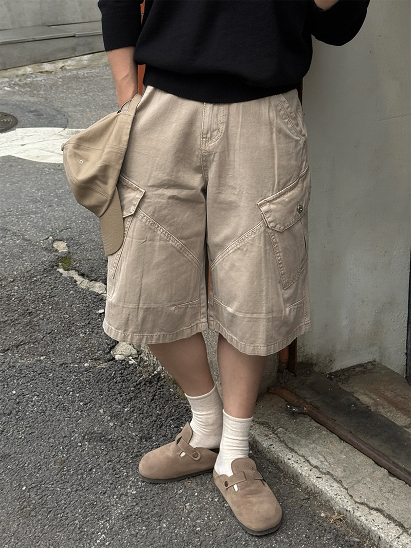 AVAND(アバンド)の「Lard dying bermuda cargo pants(Pants)」