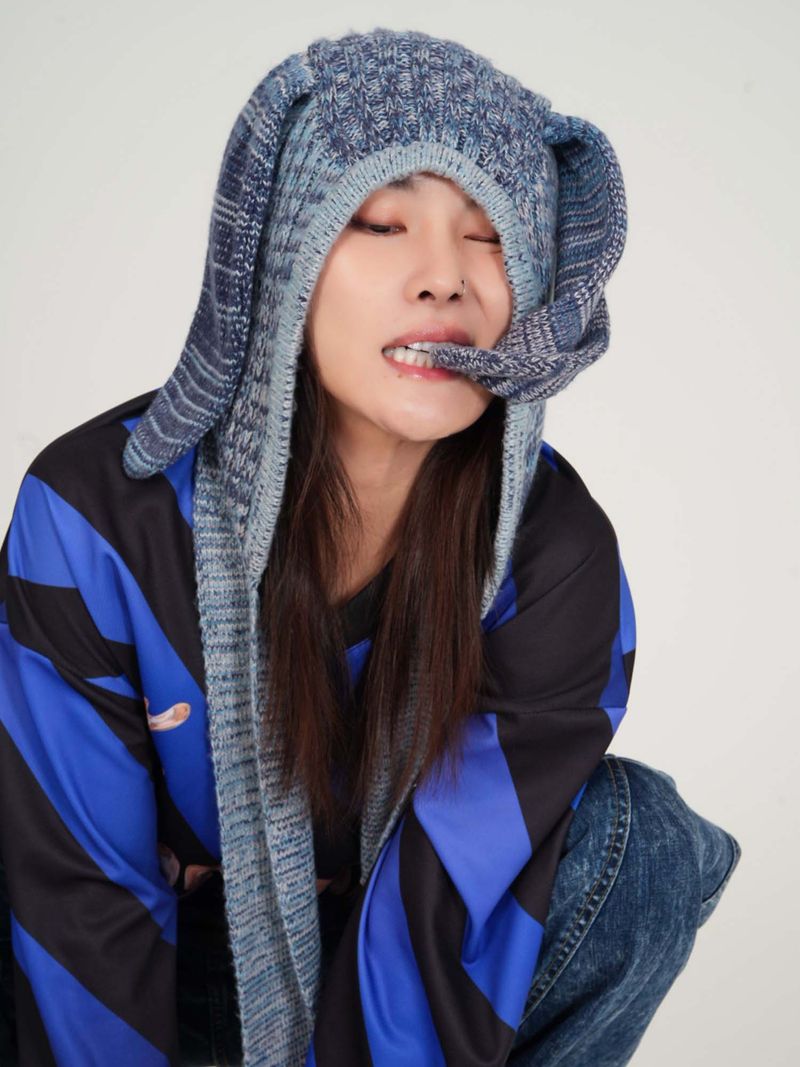Rabbit Ear Balaclava Muffler(BL)