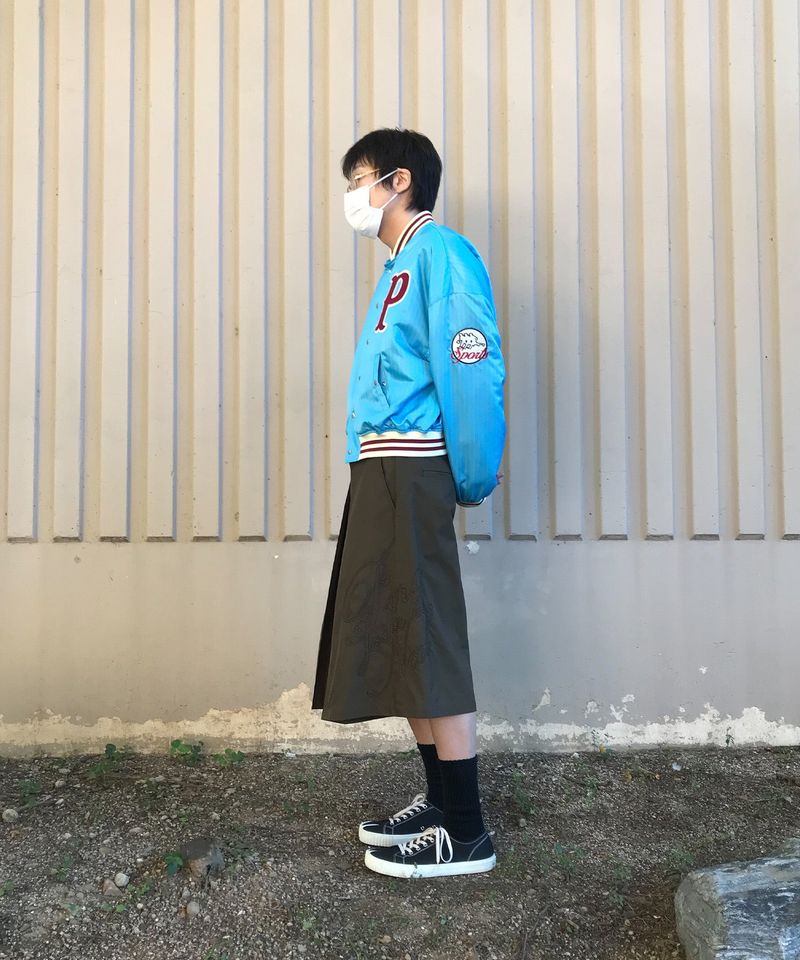 P LOGO BOMBER - SKY BLUE