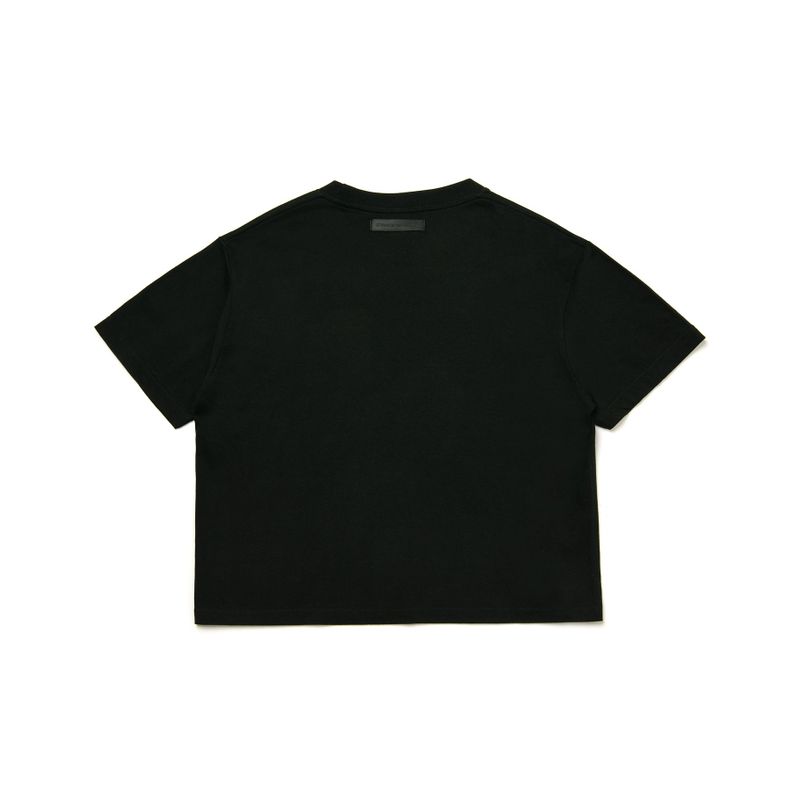 Men's Crop T-Shirt Black
