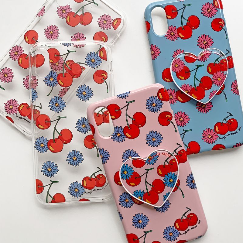 Cherry&Daisy Blue