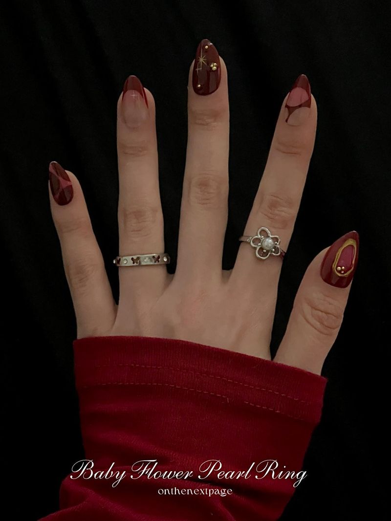 Baby Flower Pearl Ring