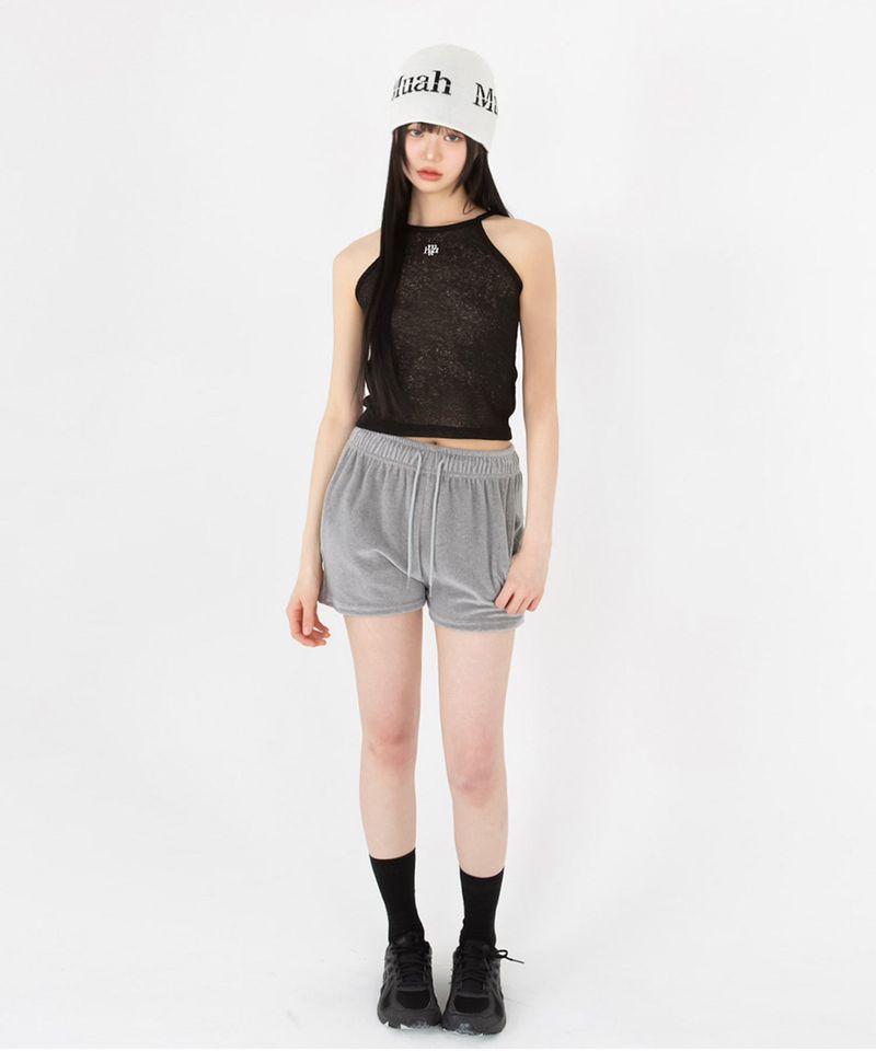 VELOUR TRAINING SHORTS [4color]