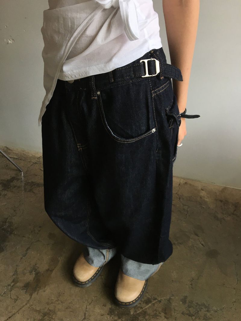Summer Selvage Roll-Up Denim (1color)
