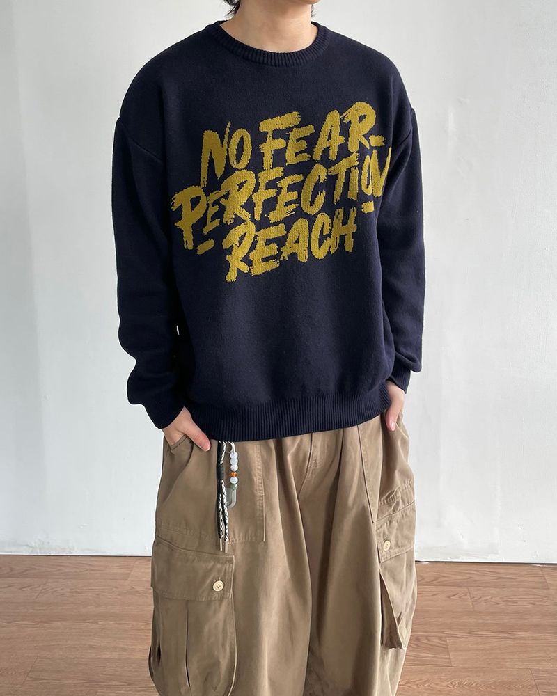 IDF（アイディーエフ）の「Fear Jacquard Knit（Tops）」