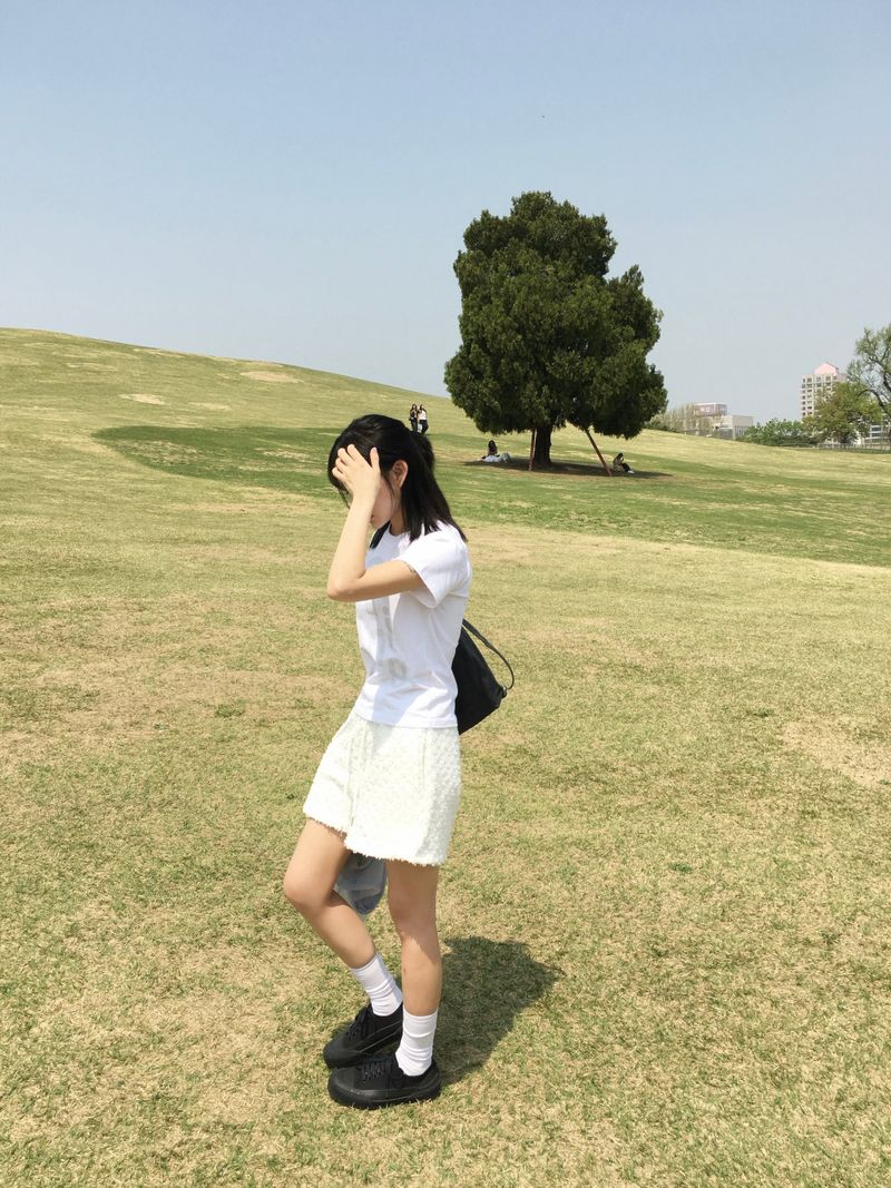 Popo Boucle banding short pants (3c)
