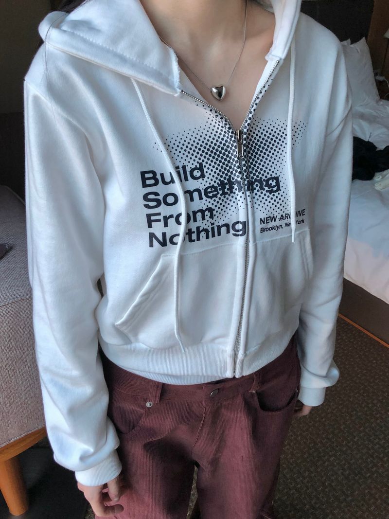 Build hood zip-up