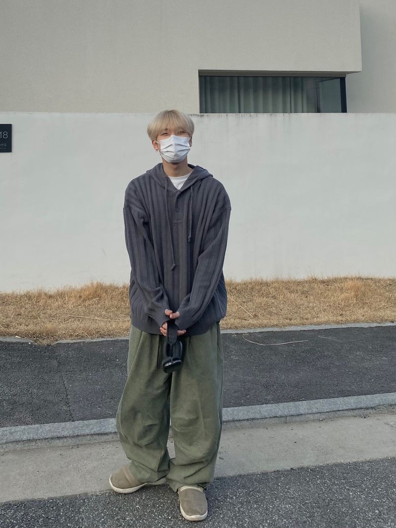 Pigment Wash Balloon Pants 3C