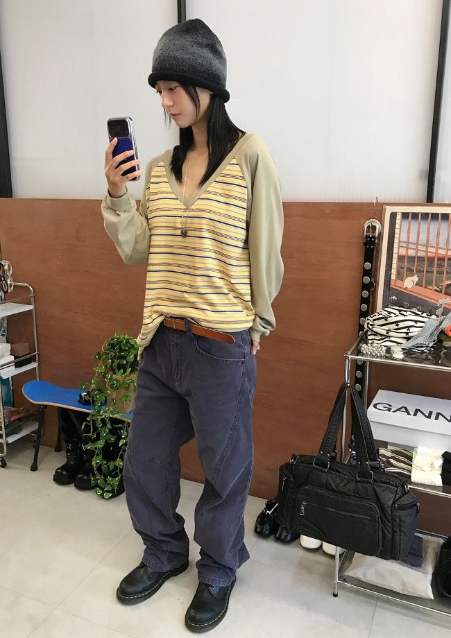 [Cowhide] クラシック レザー ピン ベルト