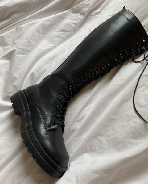 Sueden Black Long Boots