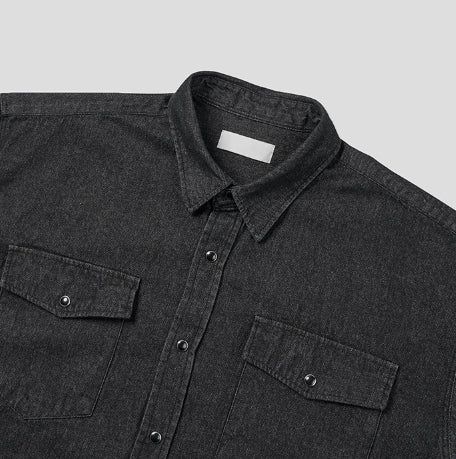 Roku Two-Pocket Denim Shirt