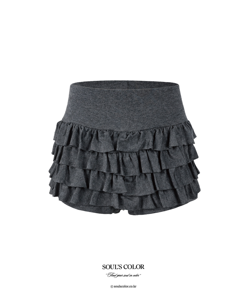 Bichon Frill Cancan Mini Skort (3color)