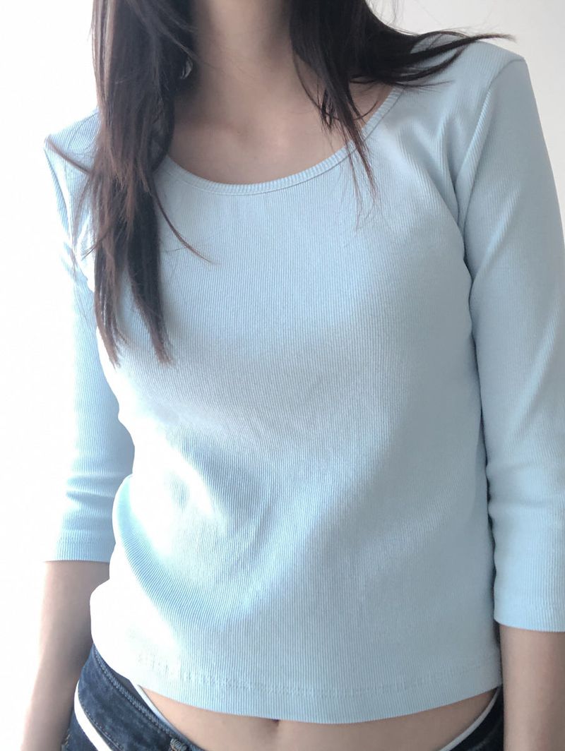 three-quarter tee (4c)