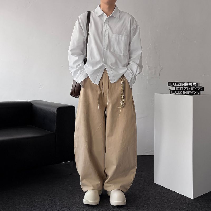 GT Curved Snap Balloon Pants (3 colors)