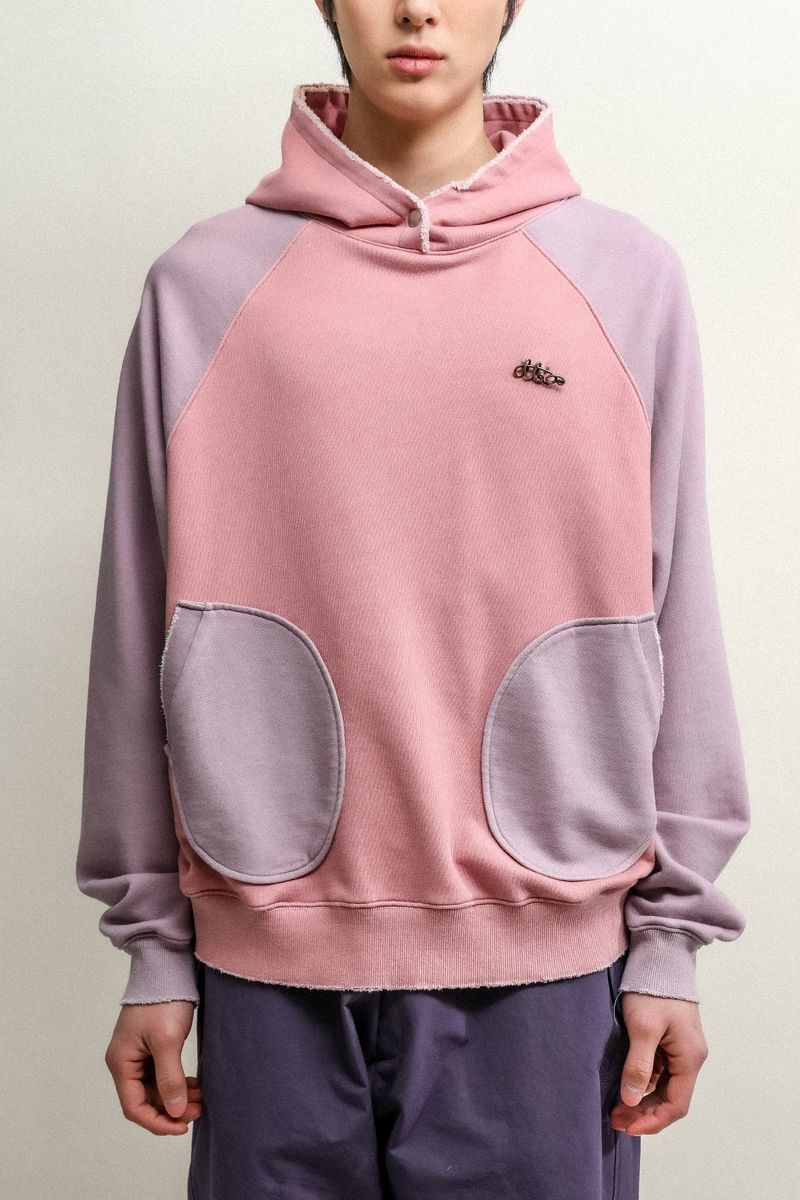 towtow.archive（トゥトゥ アーカイブ）の「BOXER HOODSHIRTS WITH BADGE-TROPHY PINK（Tops）」