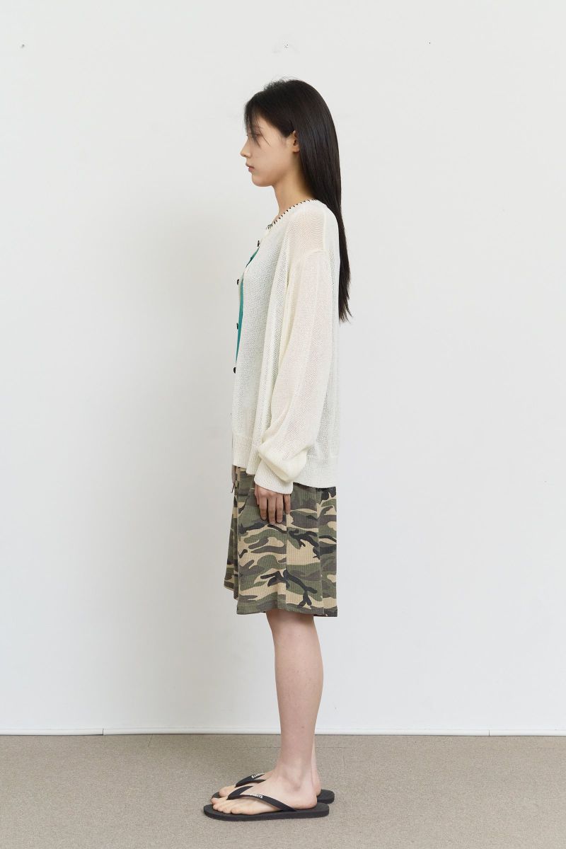 Riko Camo Waffled Shorts