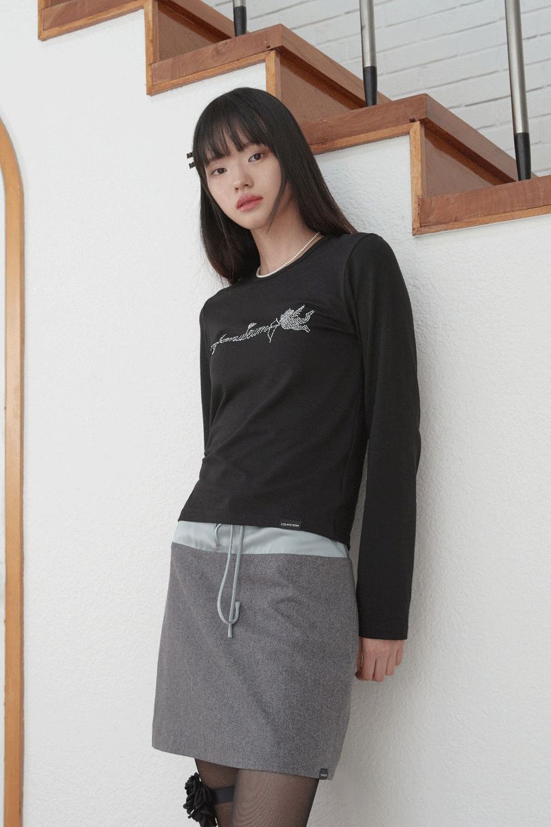 ZIZE ANGEL CUBIC T-SHIRTS (BLACK)