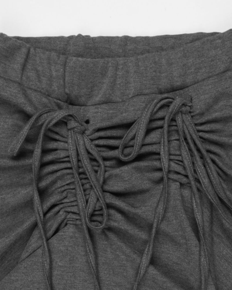  CHI WRAP STRING SKIRT