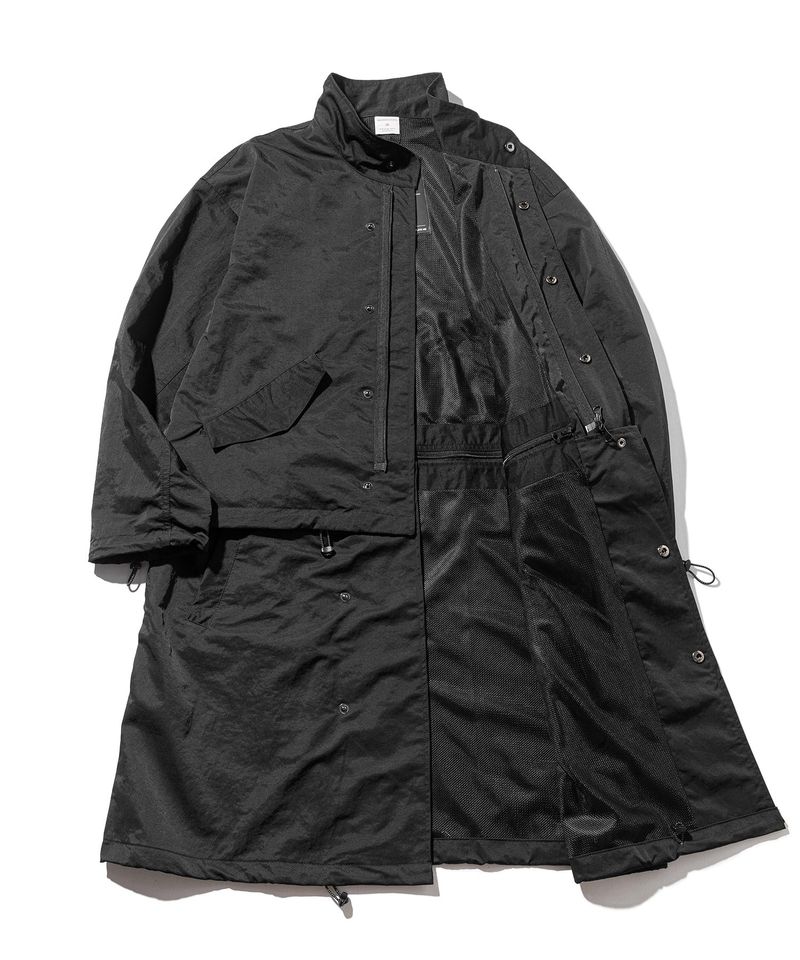 DETACHABLE NYLON COAT