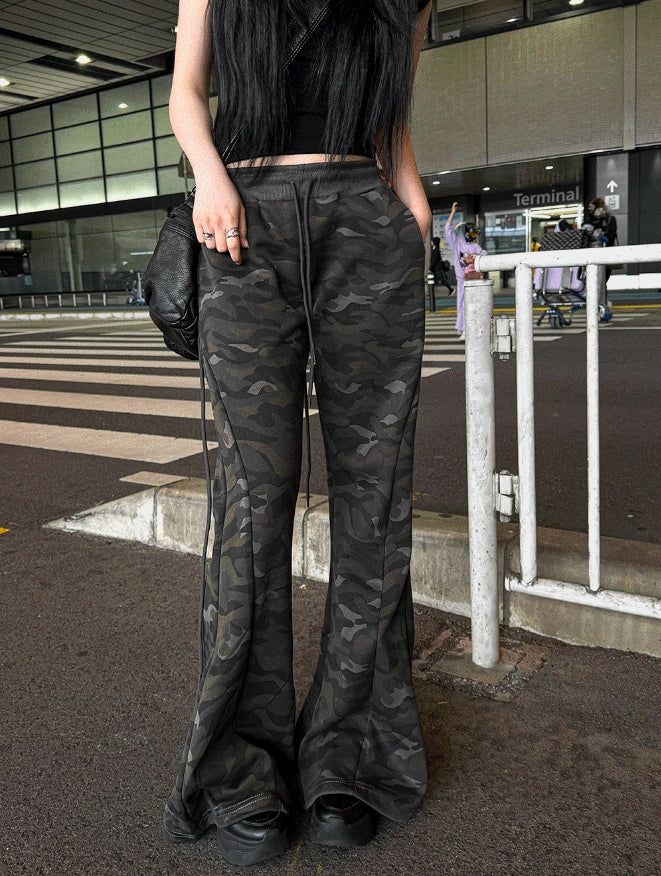 hatsukoshi（ハツコシ）の「Camo Long Slim Flare Pants（Pants）」