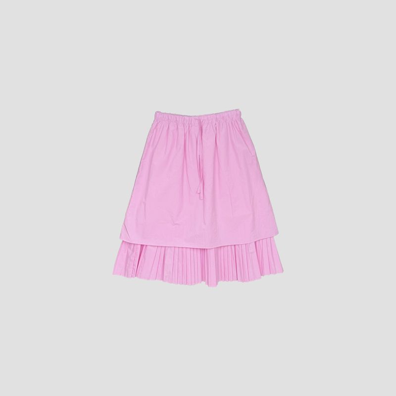 MINGLOW（ミグロー）の「プライヤー プリーツ ミディスカート（スカート）」