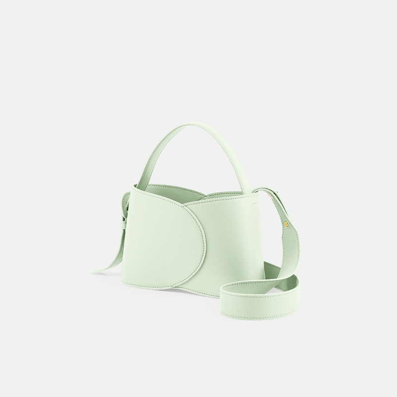 Cloud Curve Bucket Bag-Small