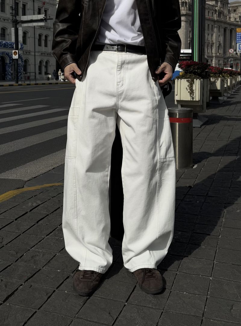 ONEPICK CLOTHES(ワンピッククローズ)の「ヒムルステッチカーブパンツ(パンツ)」