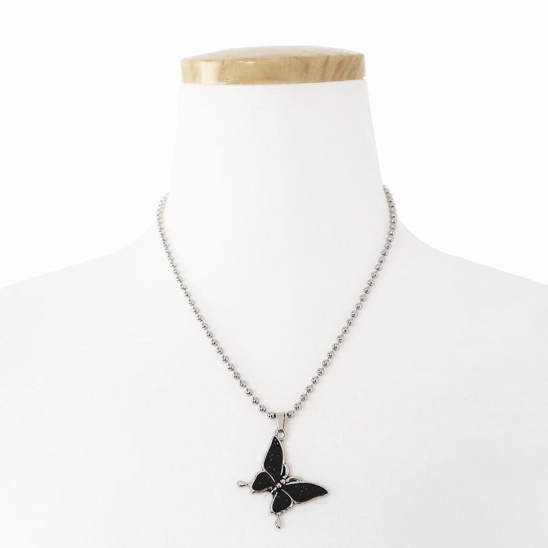 TWENTYONEAUGUST(トゥエンティワンオーガスト)の「テンパラチャーバタフライネックレス(アクセサリー)」