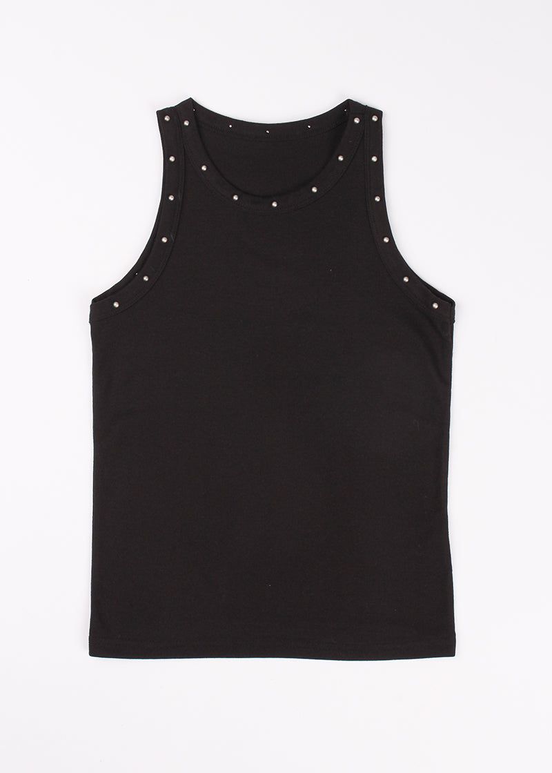 STUD SLEEVELESS