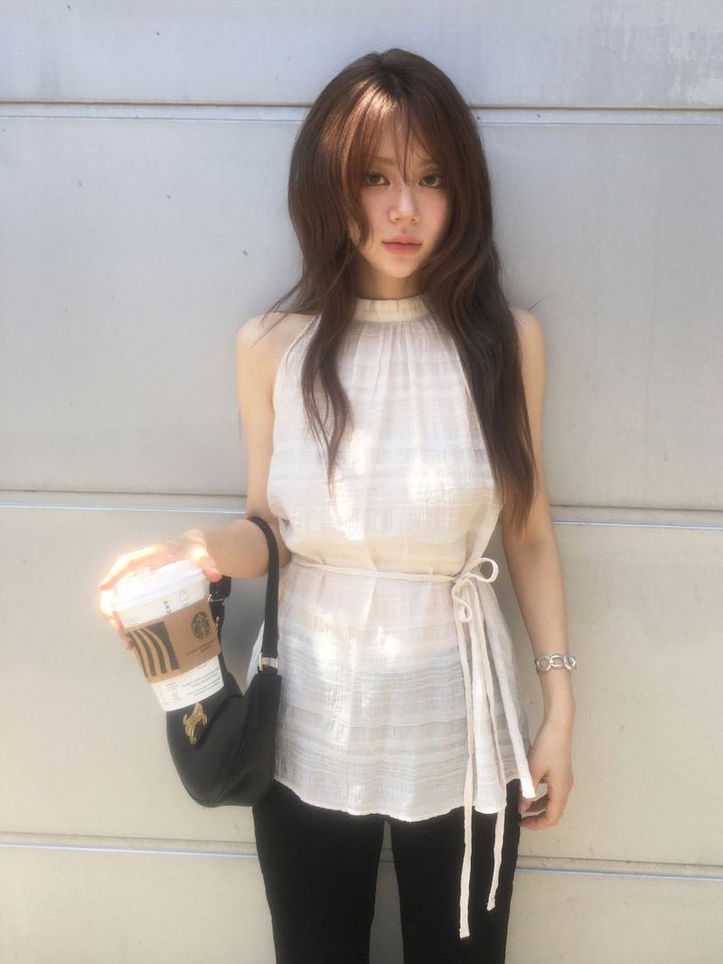 Remember halter blouse