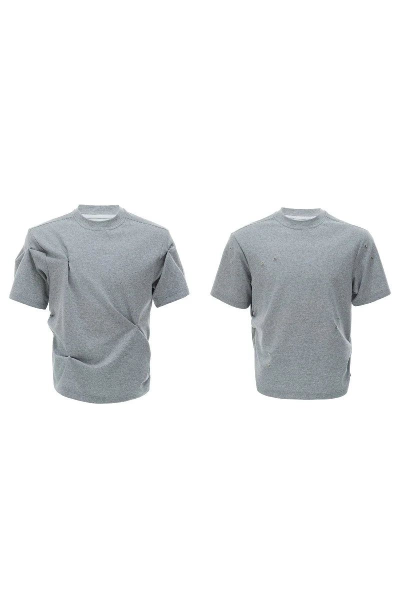 Wrinkled Boxy Fit Tee