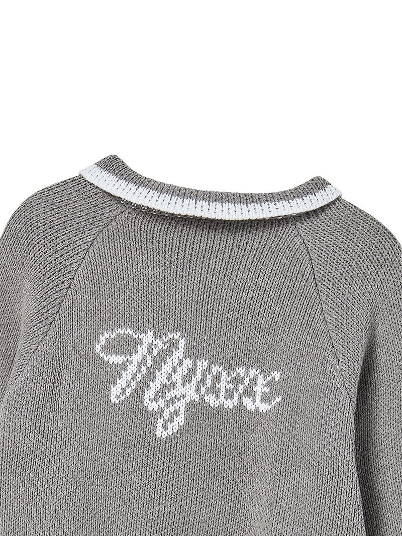 LATCH COWICHAN CARDIGAN (GREY)