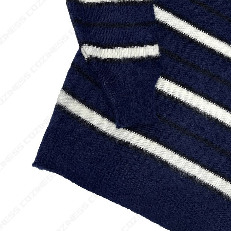 EV Angora Striped Knitwear (2 colors)